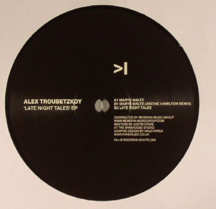 Alex Troubetzkoy Late Night Tales EP