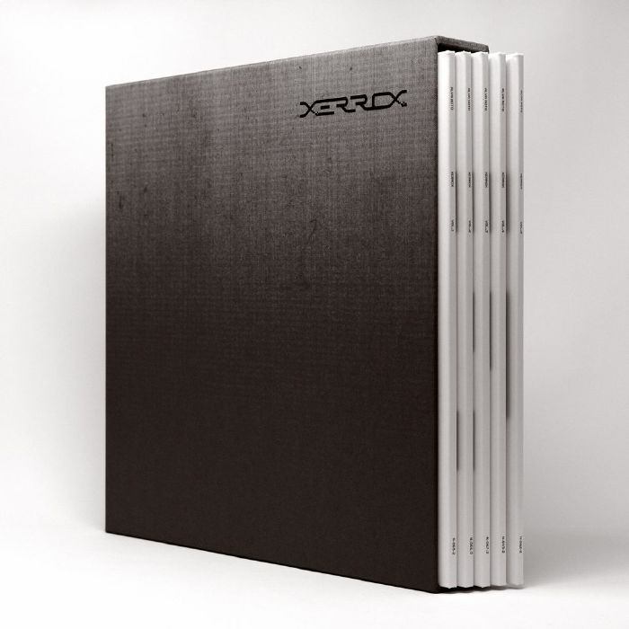 Alva Noto – Xerrox Vol 1-5 vinyl cover