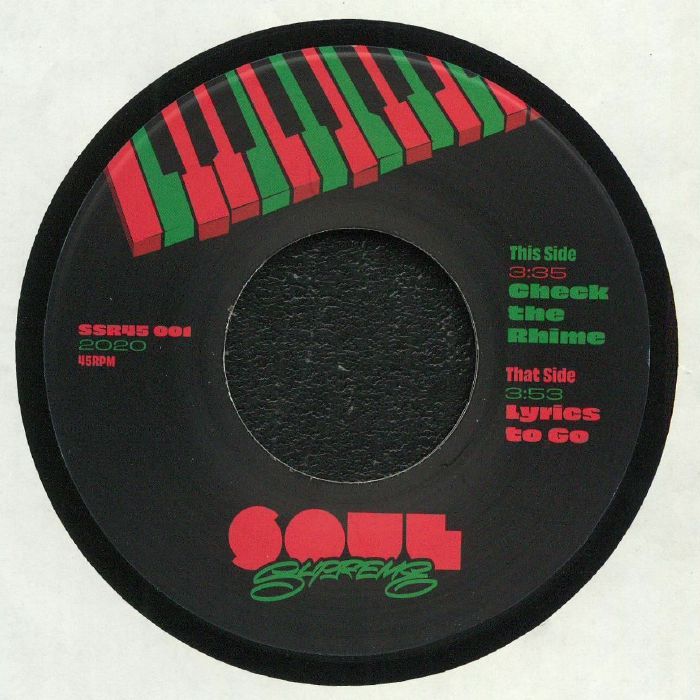 Soul Supreme – Check The Rhime vinyl cover