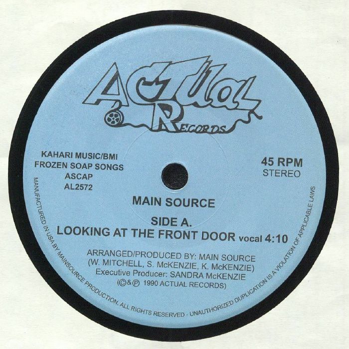 Main Source – Looking At The Front Door vinyl cover