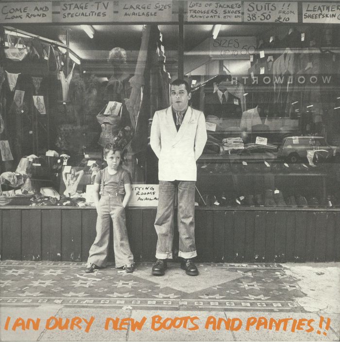 Ian Dury – New Boots and Panties (reissue) vinyl cover