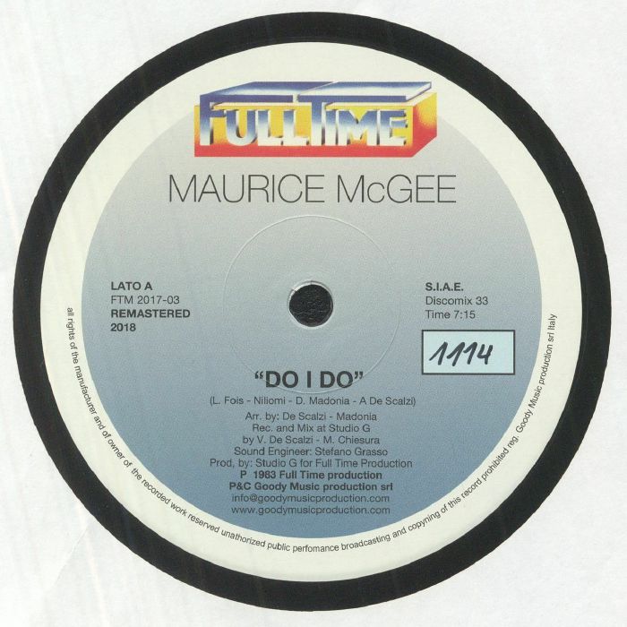Maurice Mcgee Do I Do