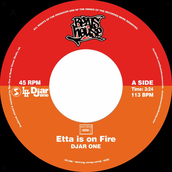 Djar One – Fire vinyl cover