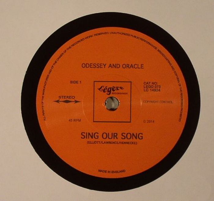 Odessey and Oracle Sing Our Song (stereo)