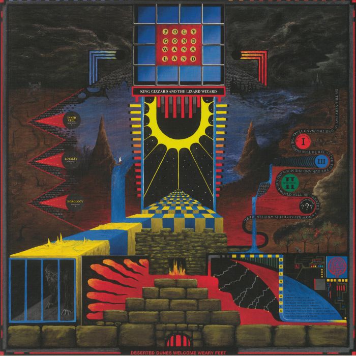 King Gizzard and The Lizard Wizard – Polygondwanaland vinyl cover