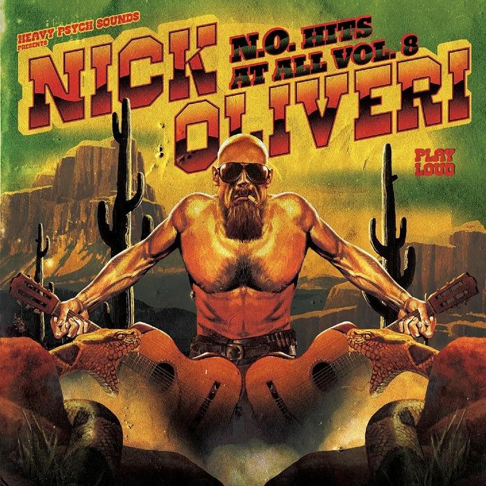 Nick Oliveri – NO Hits At All Vol 8 vinyl cover