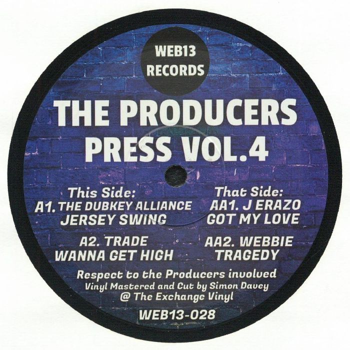 The Dubkey Alliance | Trade | J Erazo | Webbie – The Producers Press Vol 4 vinyl cover