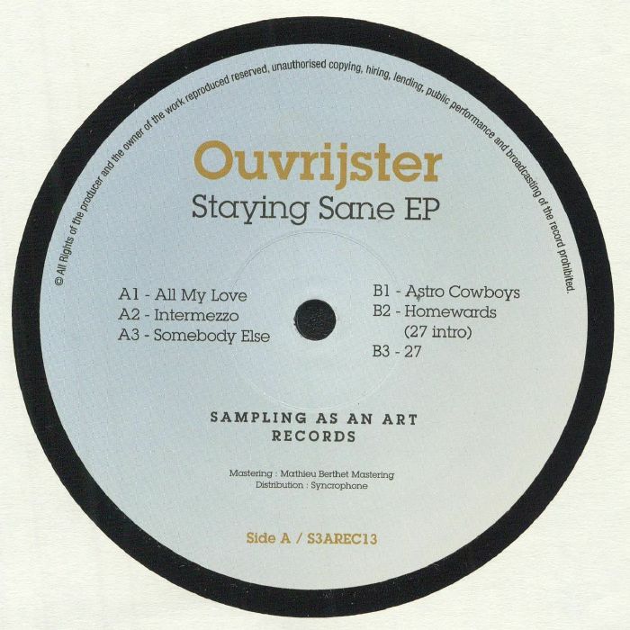 Ouvrijster Staying Sane EP