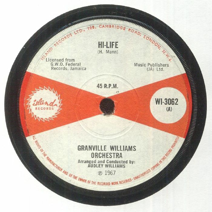 Granville Williams Orchestra Vinyl