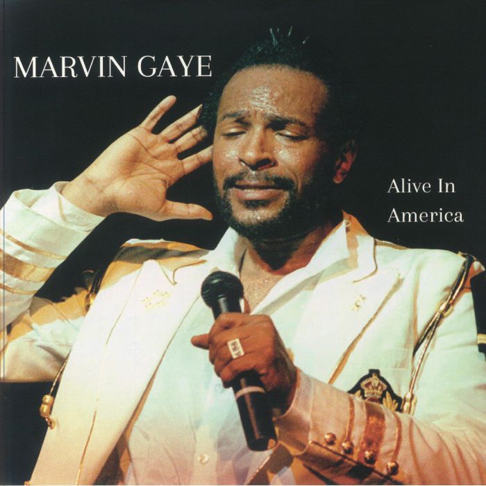 Marvin Gaye – Alive In America vinyl cover