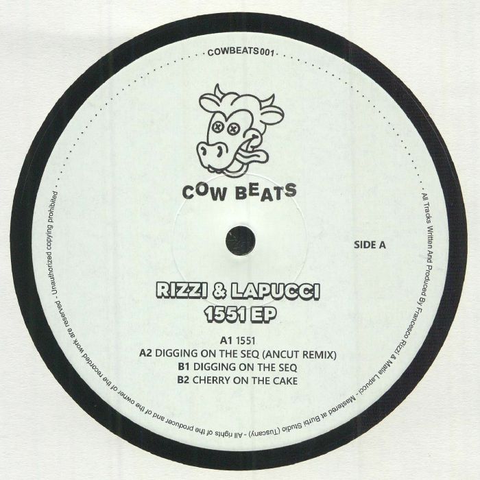 Rizzi | Lapucci – 1551 EP vinyl cover