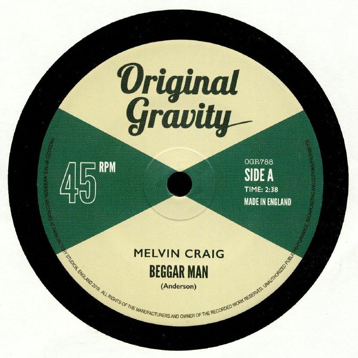 Melvin Craig Beggar Man