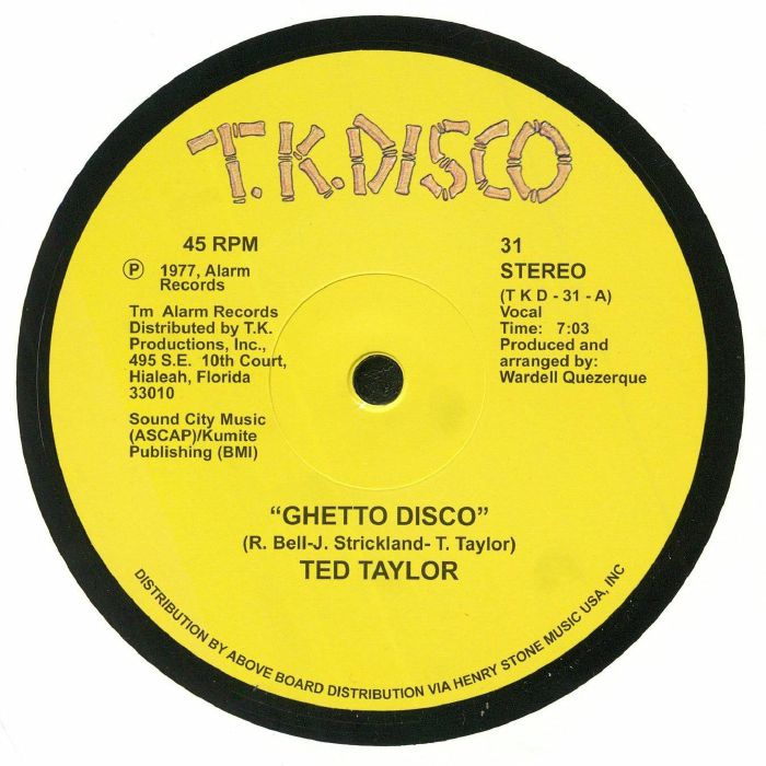 Ted Taylor Ghetto Disco (reissue)