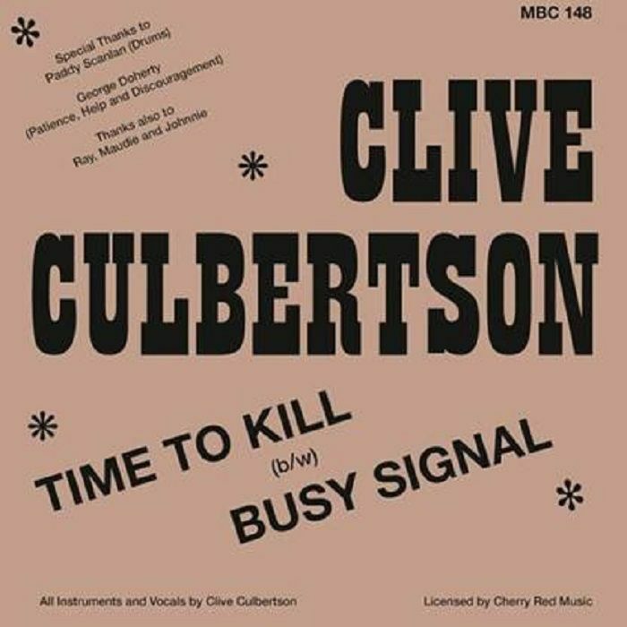 Clive Culbertson Time To Kill