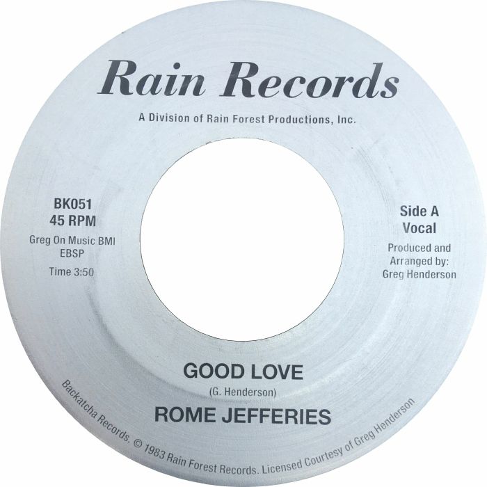 Rome Jeffries Vinyl
