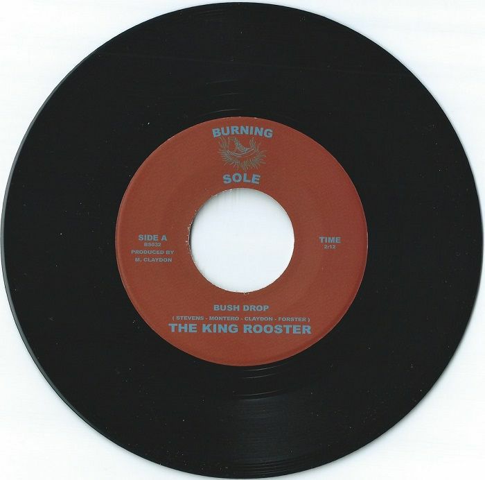 The King Rooster – Bush Drop/Dirty Cop vinyl cover