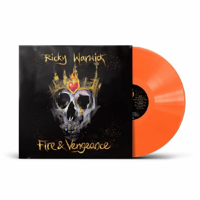 Ricky Warwick – Fire & Vengeance vinyl cover