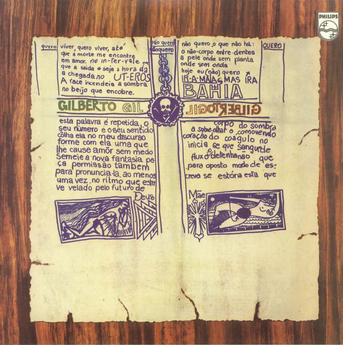 Gilberto Gil – Gilberto Gil vinyl cover