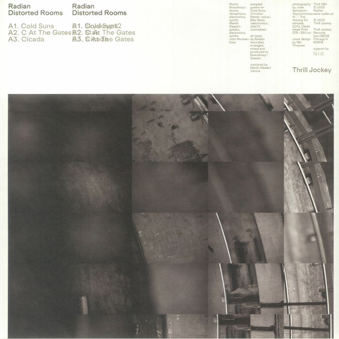 Radian – Distorted Rooms vinyl cover