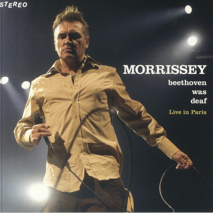 Morrissey – Beethoven Was Deaf: Live In Paris vinyl cover