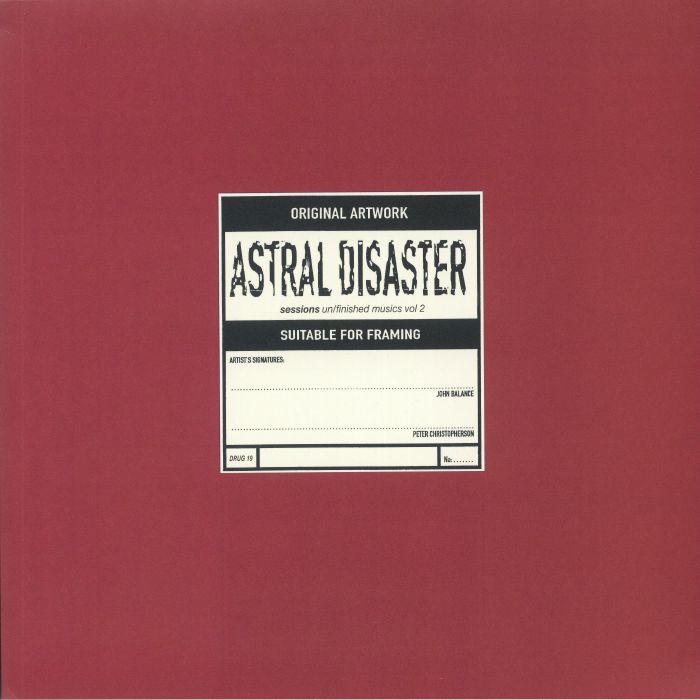 Coil Astral Disaster Sessions Un/Finished Musics Vol 2