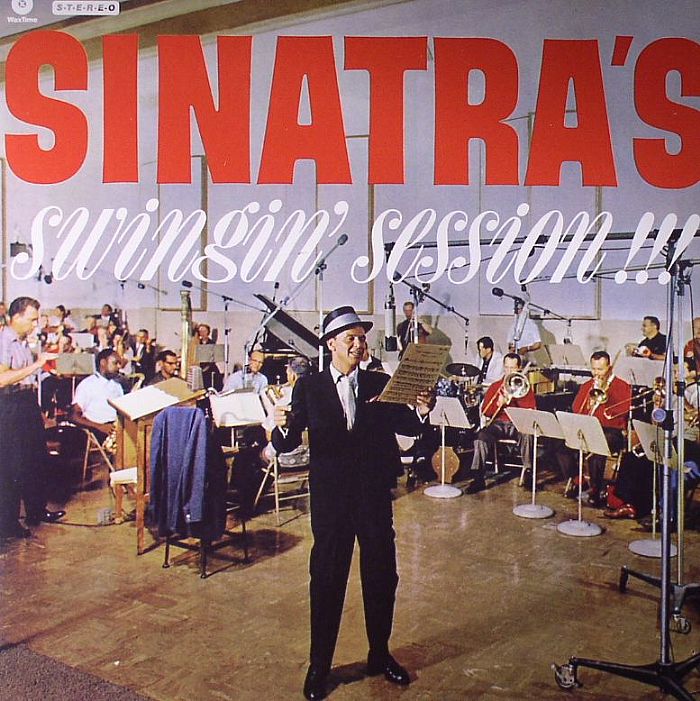 Frank Sinatra – Sinatras Swingin Session!!! vinyl cover