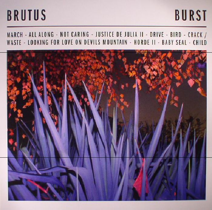Brutus – Burst vinyl cover