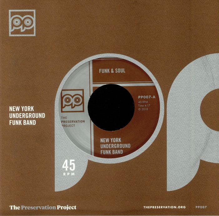 New York Underground Funk Band – Funk & Soul vinyl cover