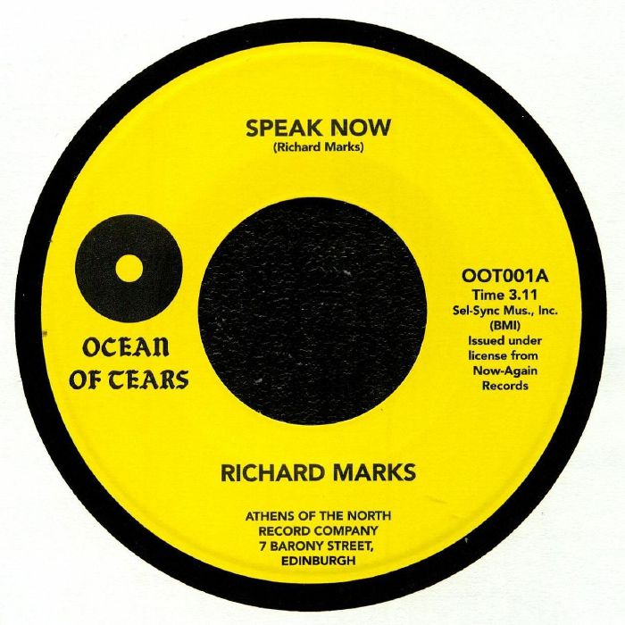 Richard Marks Speak Now