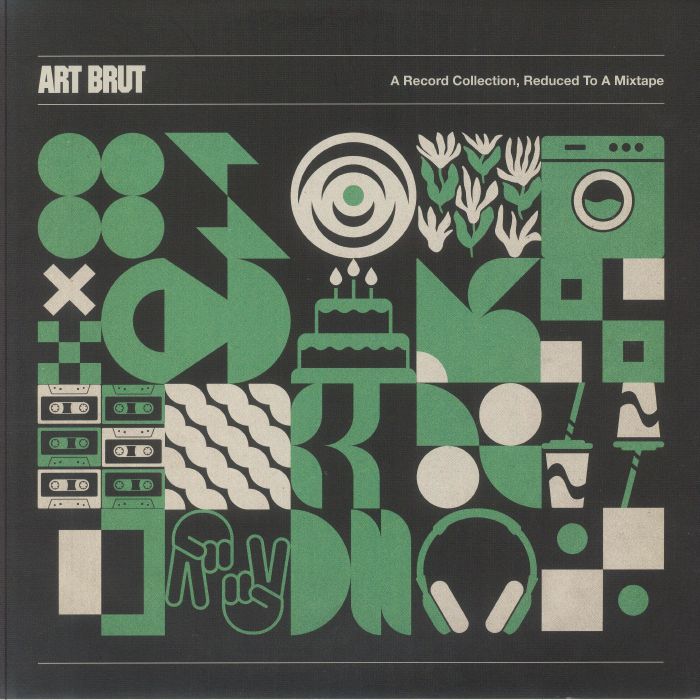 Art Brut – A Record Collection Reduced To A Mixtape vinyl cover