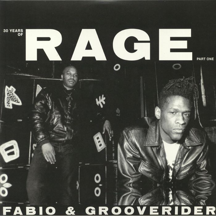 Fabio | Grooverider – 30 Years Of Rage Part 1 vinyl cover