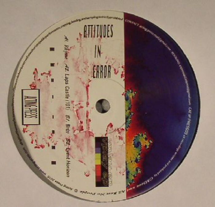 Attitudes In Error Vinyl