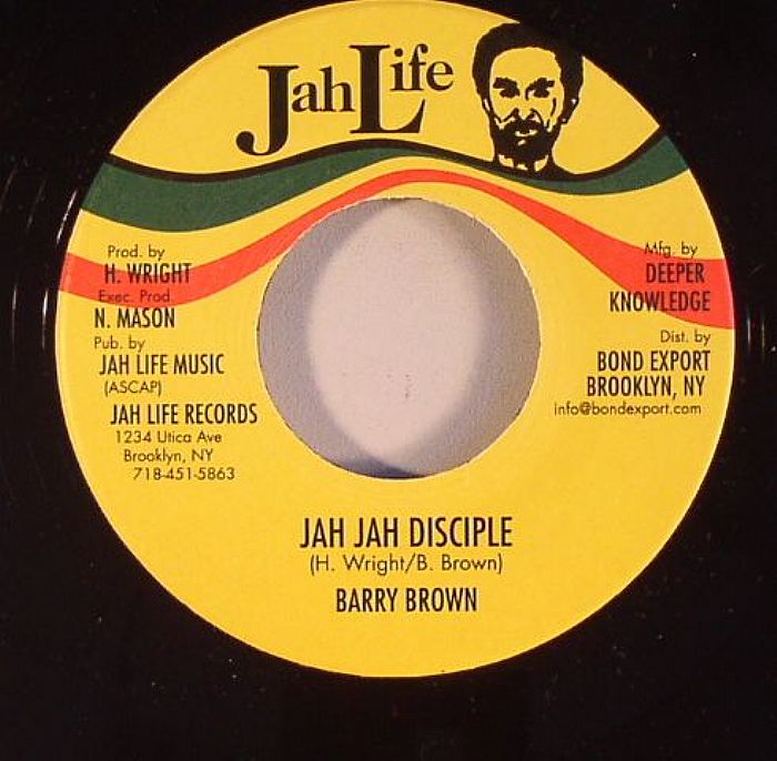 Barry Brown Jah Jah Disciple
