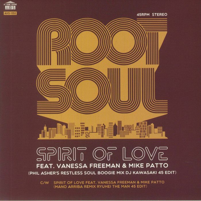 Root Soul | Vanessa Freeman | Mike Patto Spirit Of Love