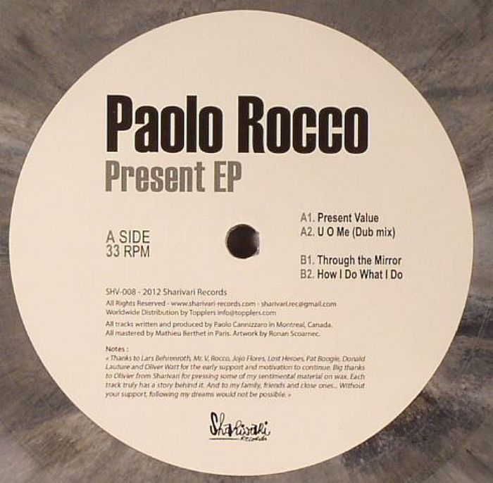 Paolo Rocco Present EP
