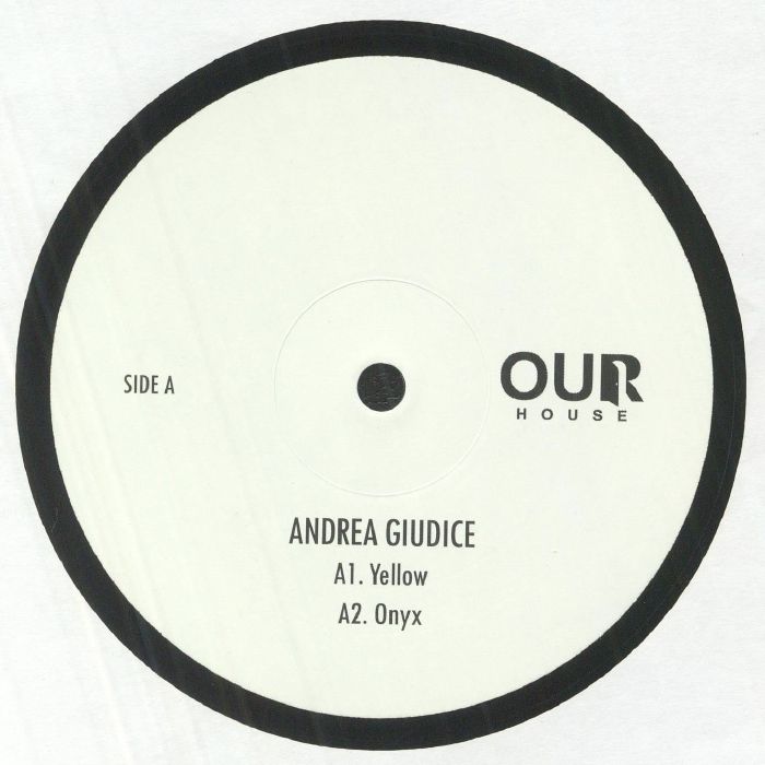 Andrea Giudice – Yellow vinyl cover