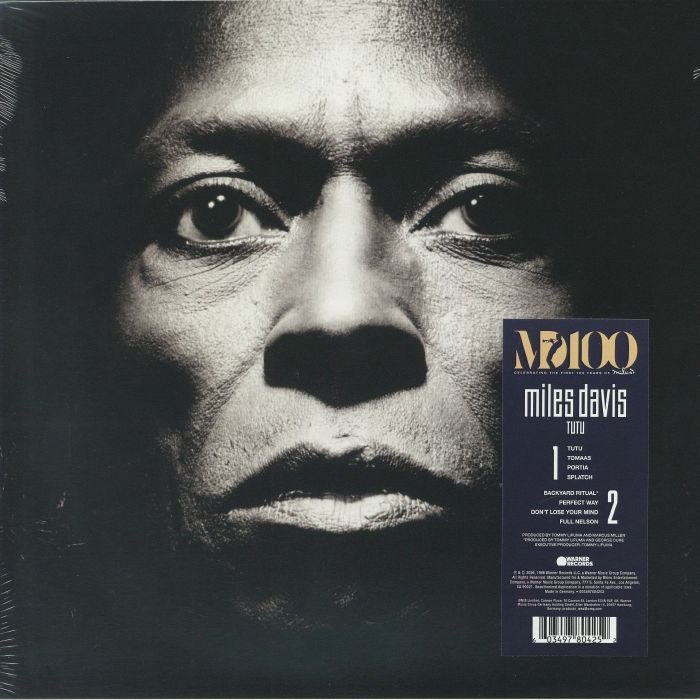 Miles Davis – Tutu vinyl cover