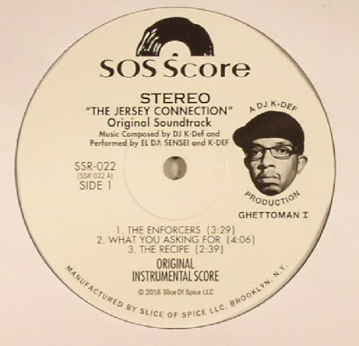 The Enforcers – The Jersey Connection (Soundtrack) vinyl cover