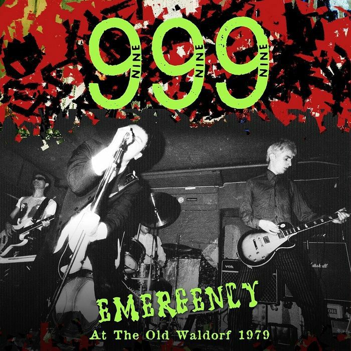 999 – Emergency At The Old Waldorf 1979 vinyl cover