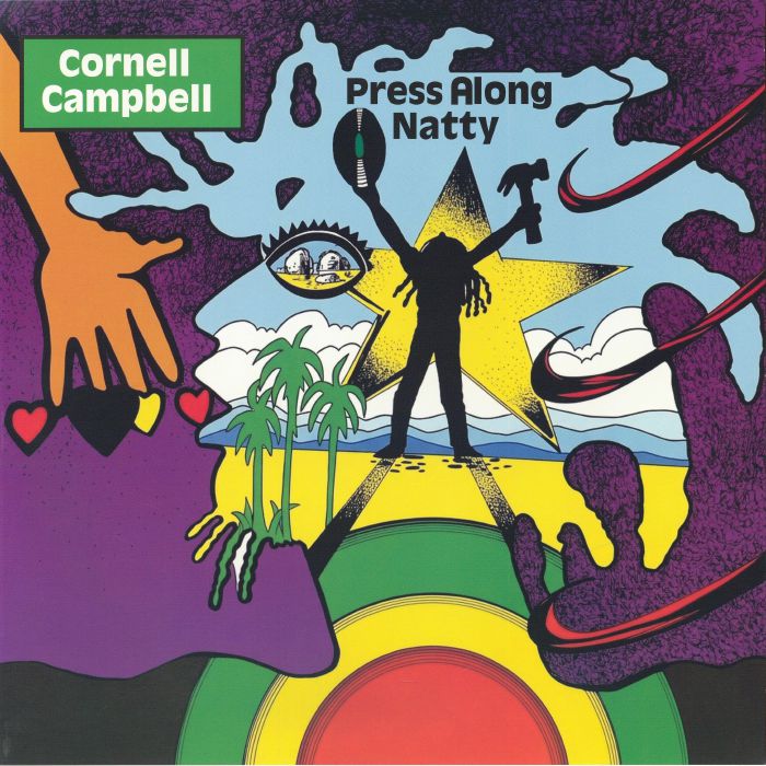 Cornell Campbell – Press Along Natty vinyl cover