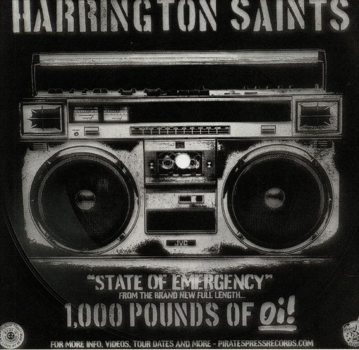 Harrington Saints State Of Emergency (free with any order)