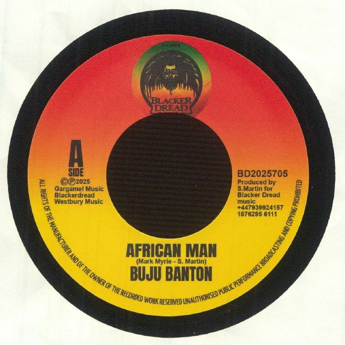 Buju Banton – African Man vinyl cover