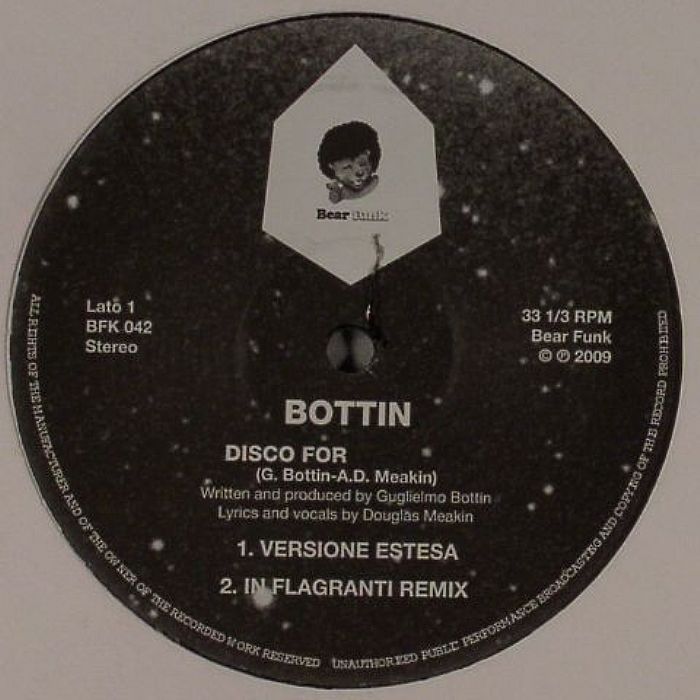 Bottin Disco For The Devil