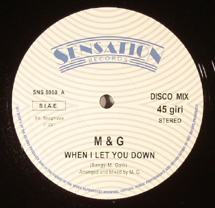 Mandg When I Let You Down/Boogie Tonight