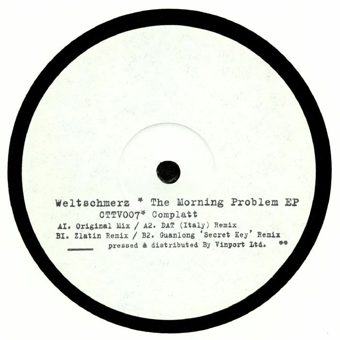 Weltschmerz The Morning Problem EP
