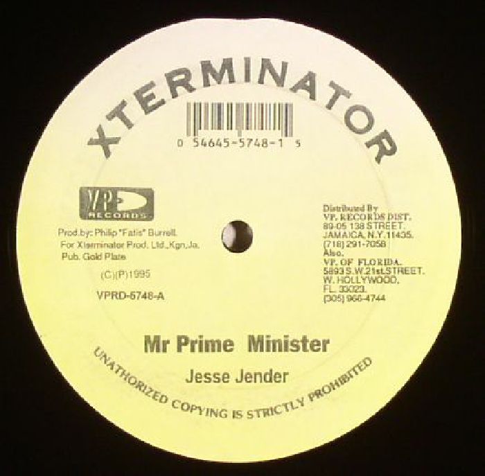 Jesse Jender | Sizzla | Shadowman | Abiditan Mr Prime Minister