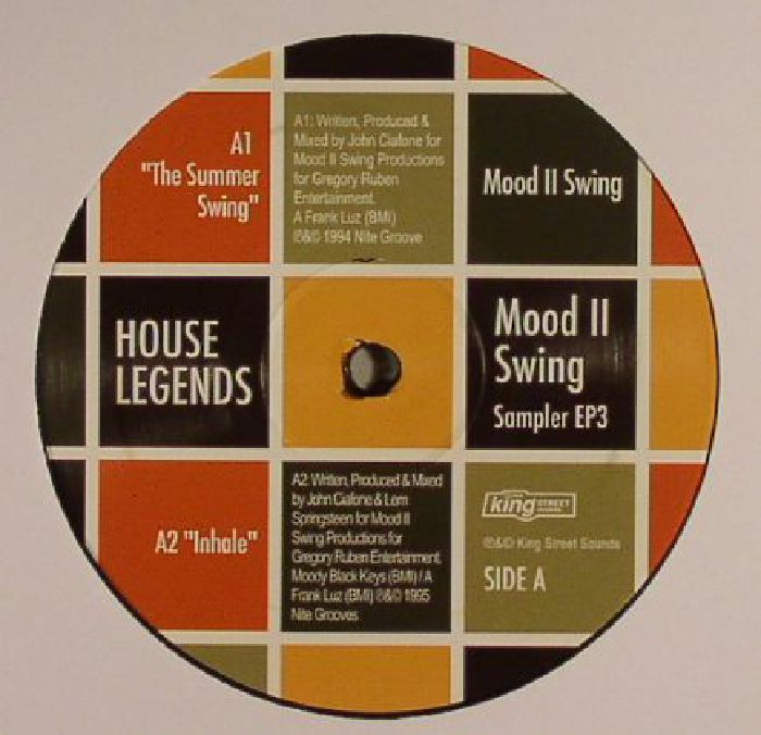 Mood Ii Swing House Legends: Mood II Swing Sampler EP 3