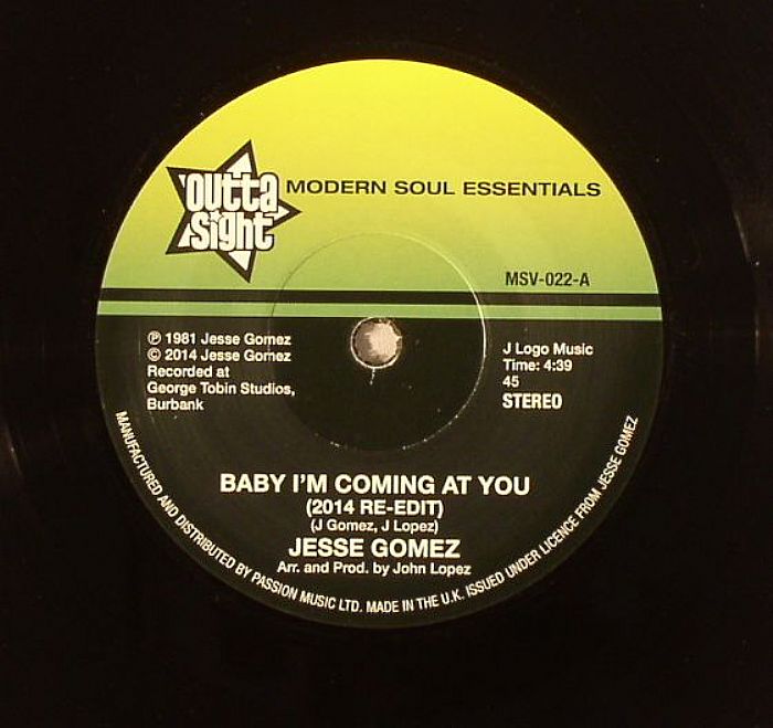 Jesse Gomez | Swb Baby Im Coming At You (stereo) (reissue)