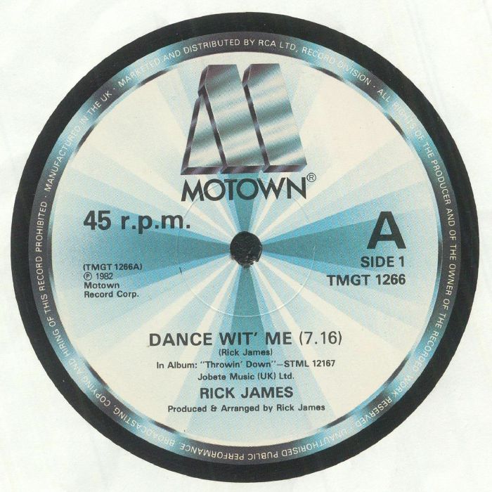 Rick James Dance Wit Me (warehouse find)