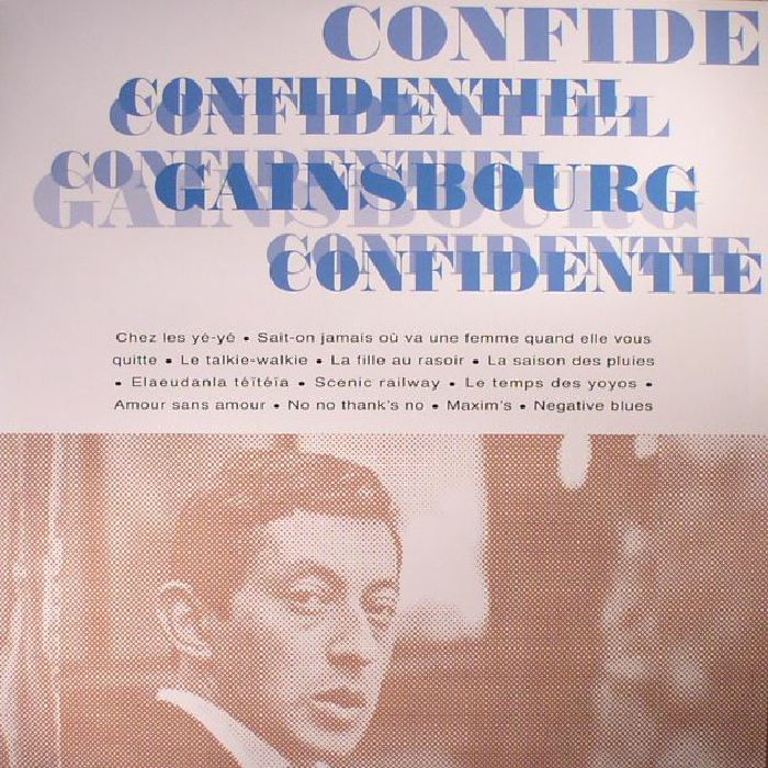 Serge Gainsbourg Confidentiel (reissue)